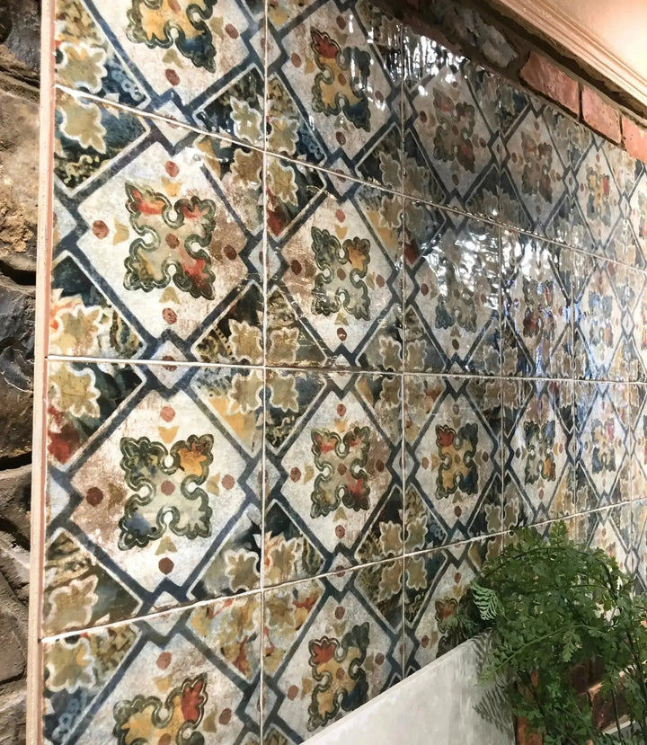 Tuscany Lattice 20cm x 20cm