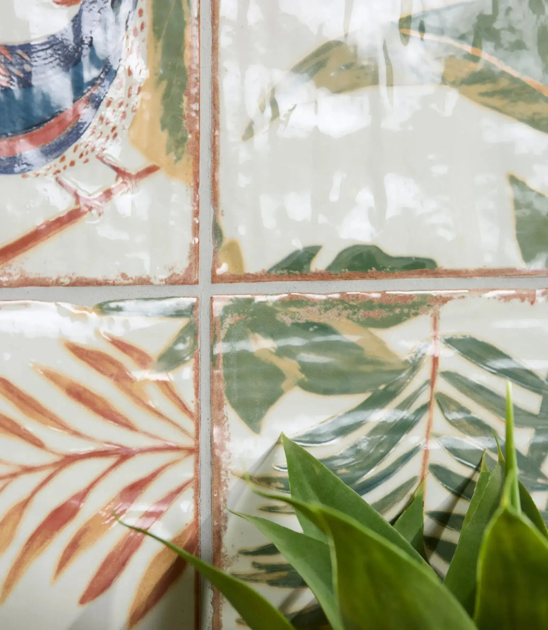 Tuscany Decor Tropical Tiles | Baked Tiles Tuscany Decor Tropical Tiles | Baked Tiles