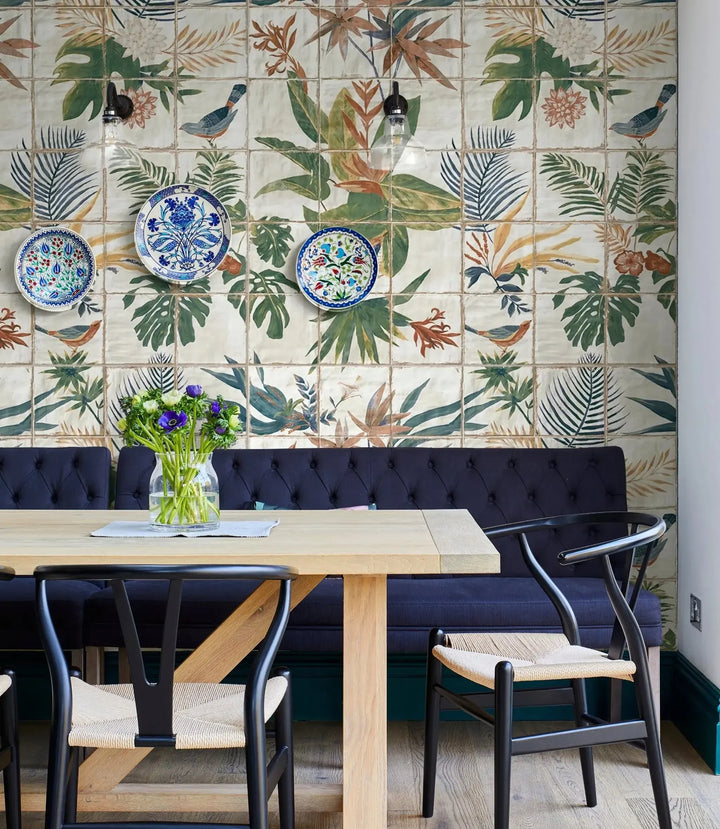 Tuscany Tropical Mural 20cm x 20cm