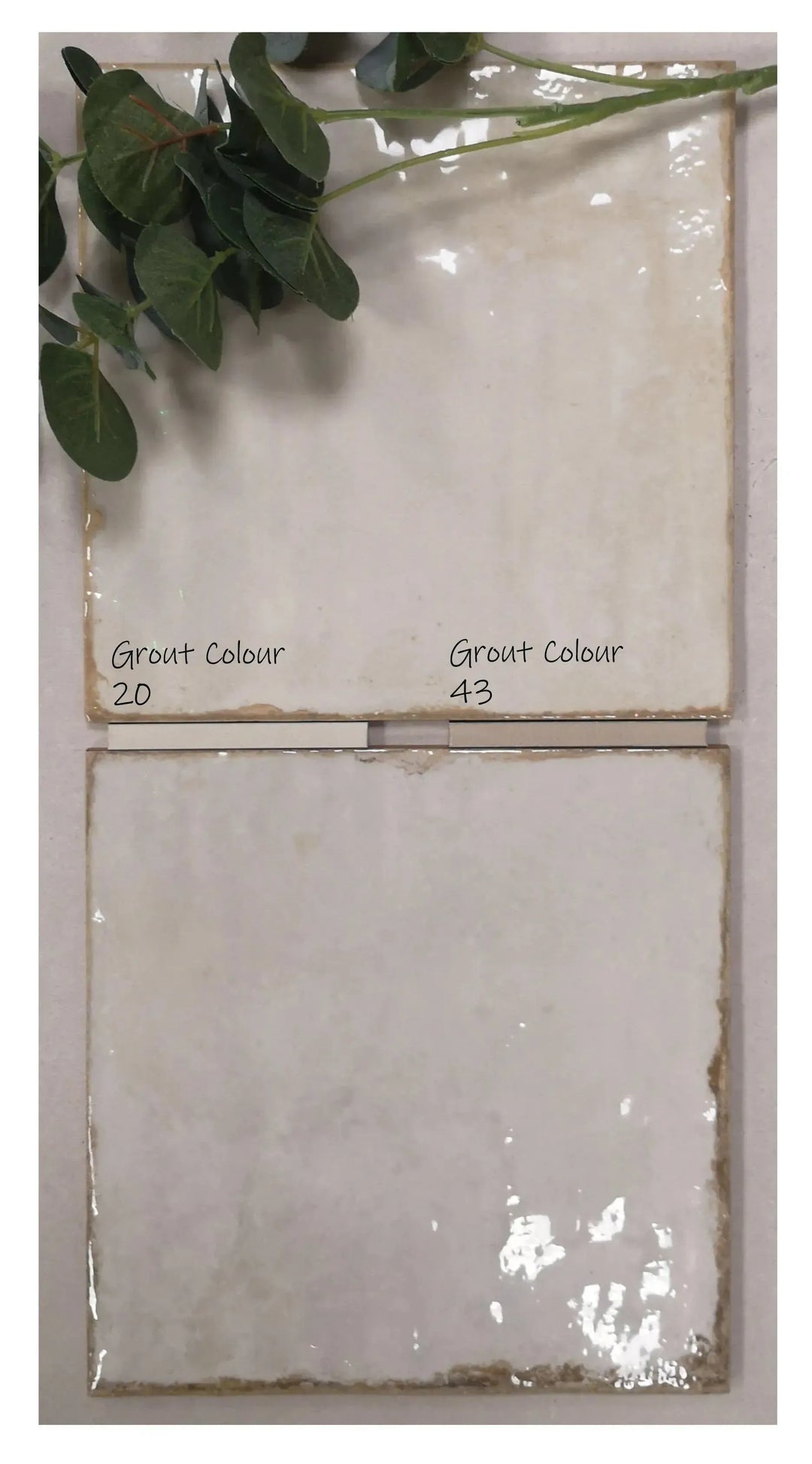 Rustic White Wall Tile | Tuscany Square White Wall Tile – Baked Tiles