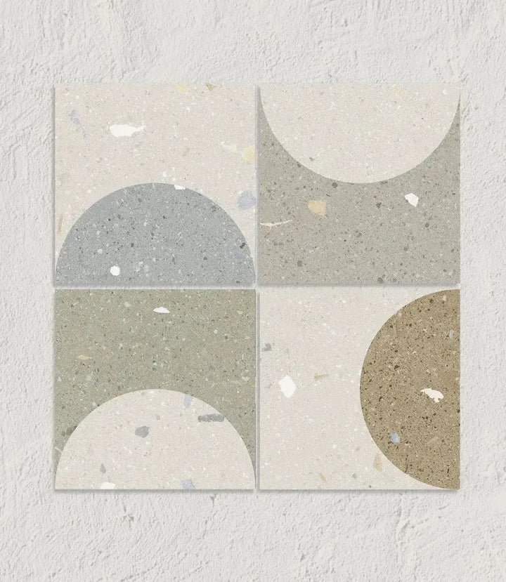 Twin Palms Mid-Century Decor 20cm x 20cm