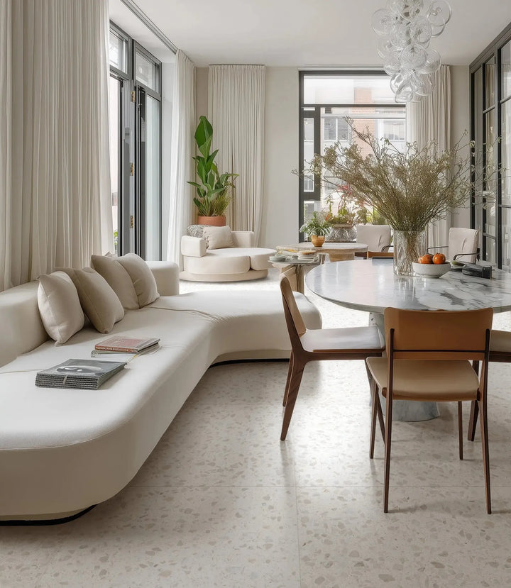 Venetica Terrazzo Blanc 60cm x 60cm