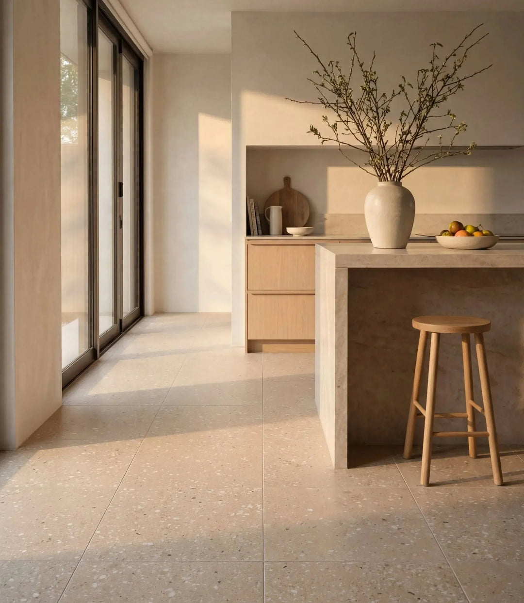 venetica terrazzo taupe 60cm x 60cm