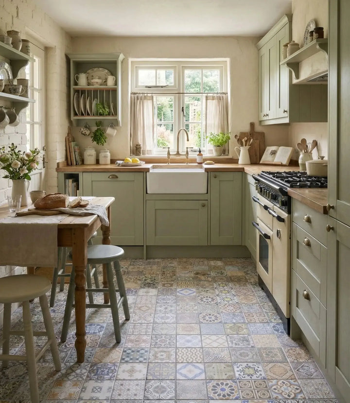 Vintage 44.2 cm x 44.2 cm