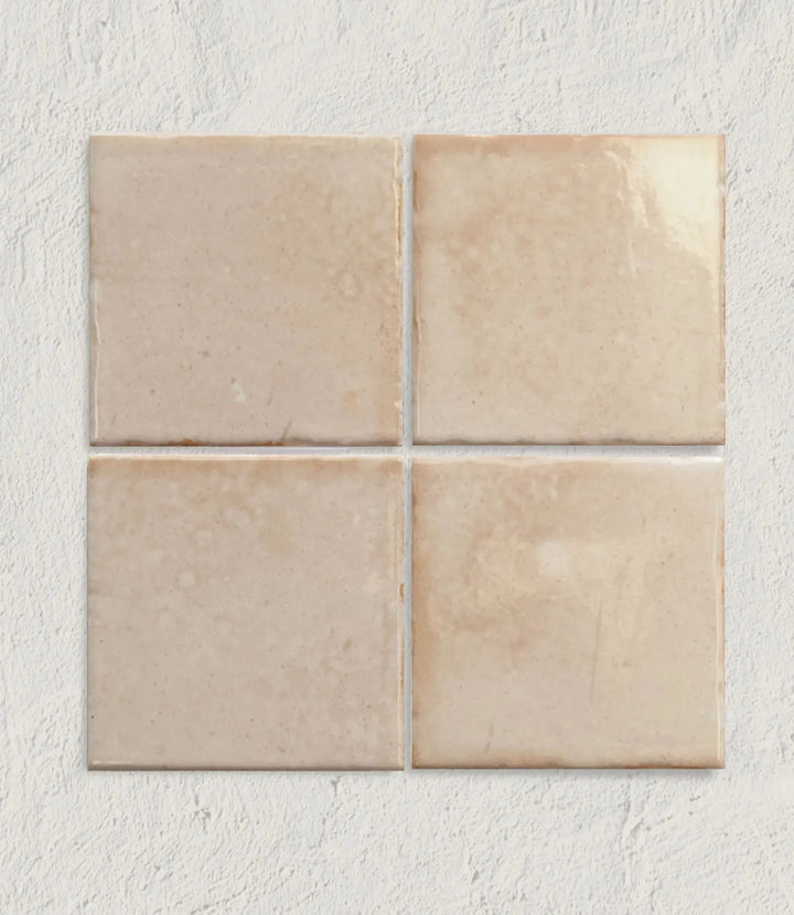 Zellige Muse Creme Brulee 10 x 10cm