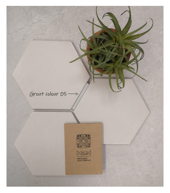 Hexagon Studio White 17.5cm x 20cm