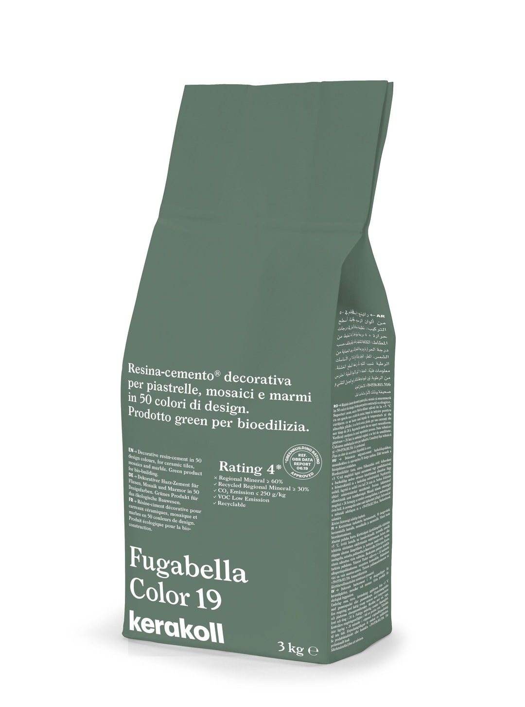 Kerakoll Fugabella Color Grout 19 Olive 3Kg