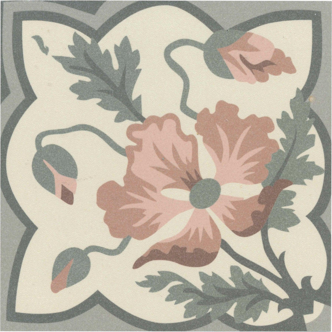 1860 St. Albans Poppy 15cm x 15cm