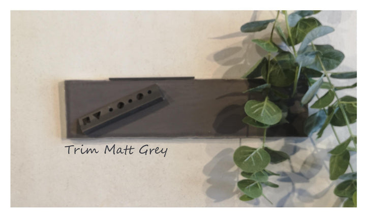 Town & Country Glazed Dark Grey 15cm x 7.5cm