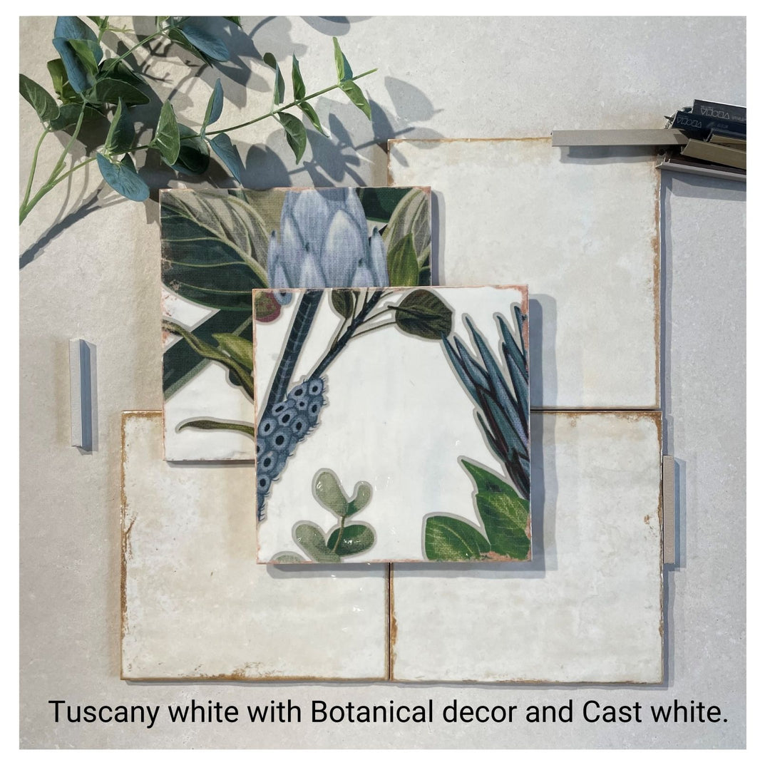 Tuscany White 20cm x 20cm